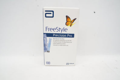 Abbot 71284-70 FreeStyle Precision Pro Blood Glucose Test Strips(x) - Box of 100
